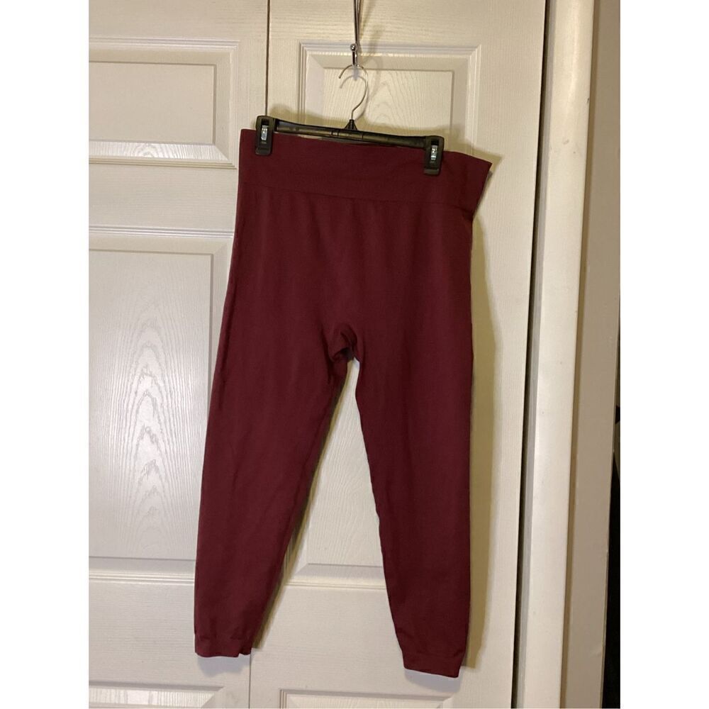 Maroon Yoga Pants - Picture 4 of 5